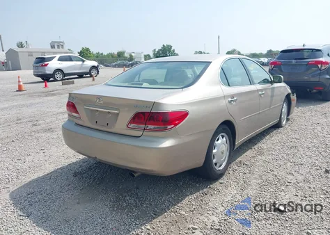 2005 Lexus Es 330 from USA, damaged, VIN JTHBA30G555081509